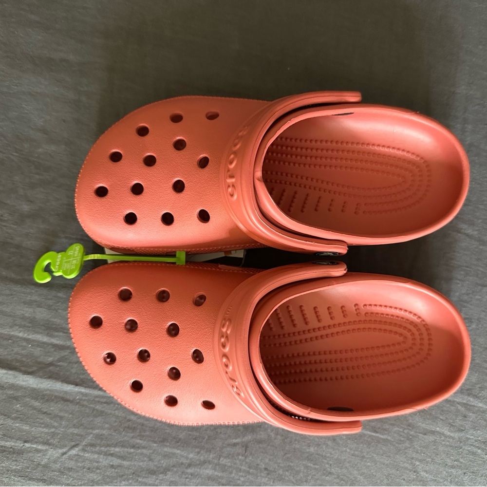 CROCS Kids Slip-On Slippers - Red